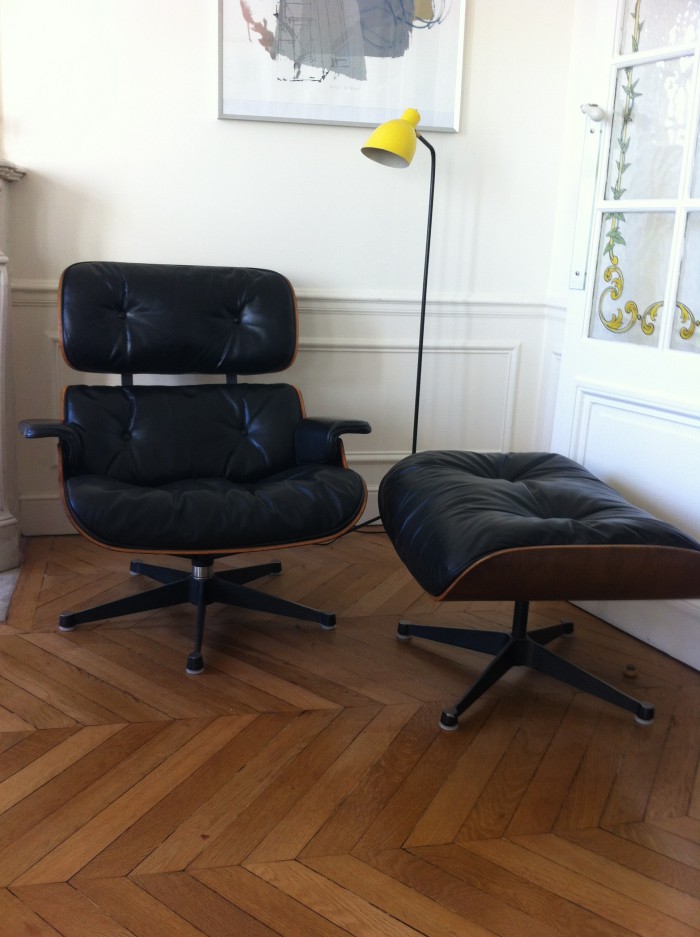 Fauteuil lounge chair Eames édition Herman Miller L'Atelier 50